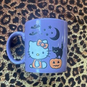 Purple Hello Kitty Halloween Mug
